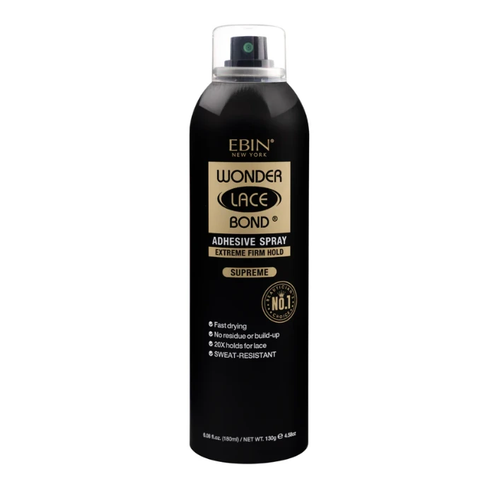 [Ebin Spray 180ml - Beige] Ebin Wig Adhesive Spray - 180ml (Beige)