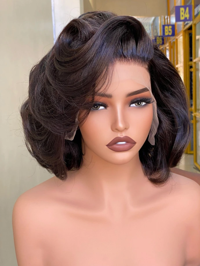 Brielle - 13x4 Lace Frontal Straight 10" Human Hair Wig