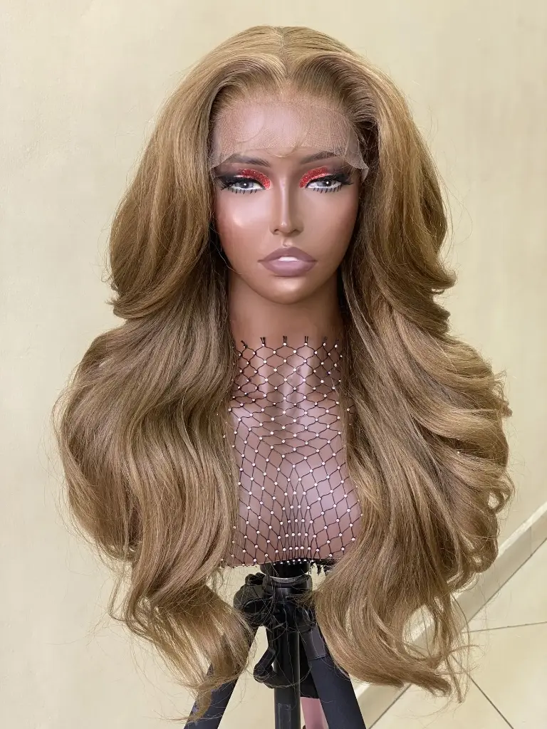 [Bareluxe Unit 3 - Ash Blonde] Beryl - Glueless Lace Front Wig (Blonde)