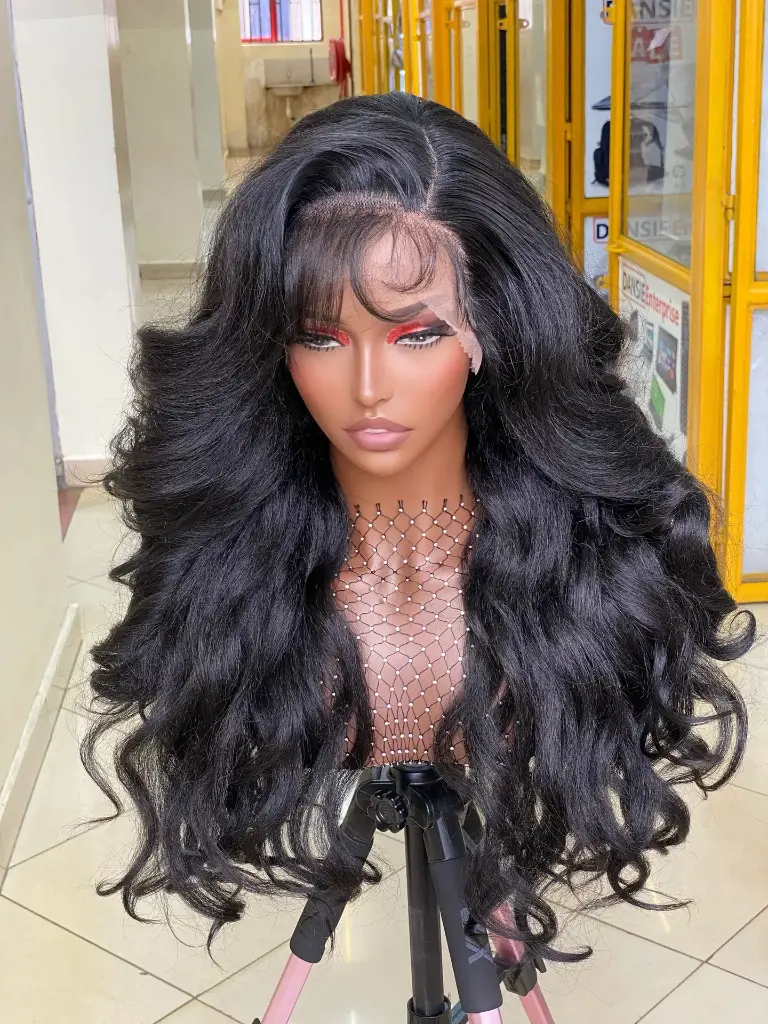 [Bangs 906 - Copper] Keeshana - HD Lace Front Wig (Copper)