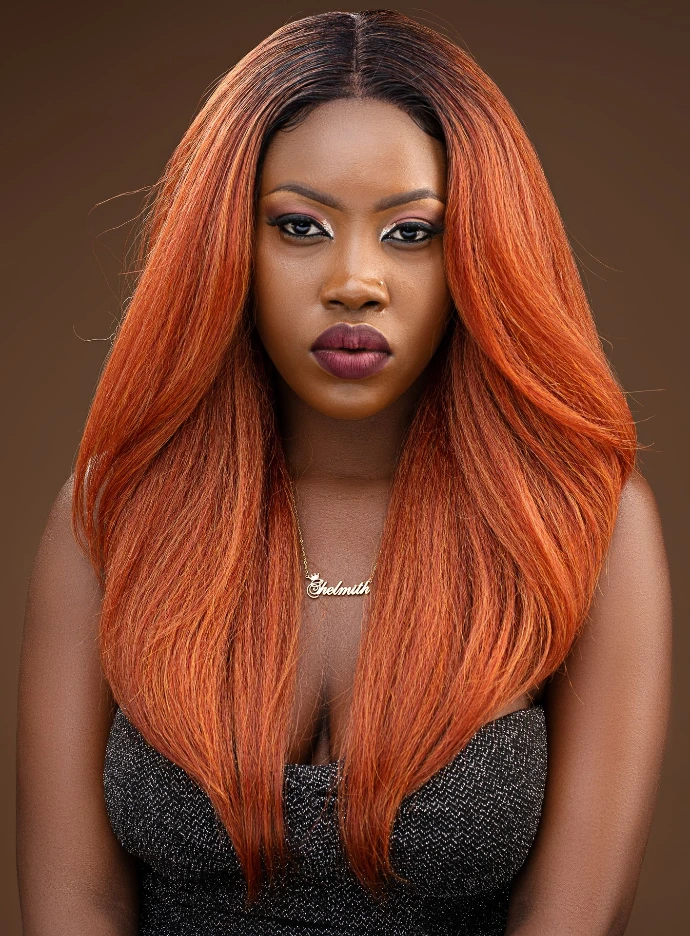 [Neesha 203 - Copper] Cecilia - HD Lace Front Wig (Copper)