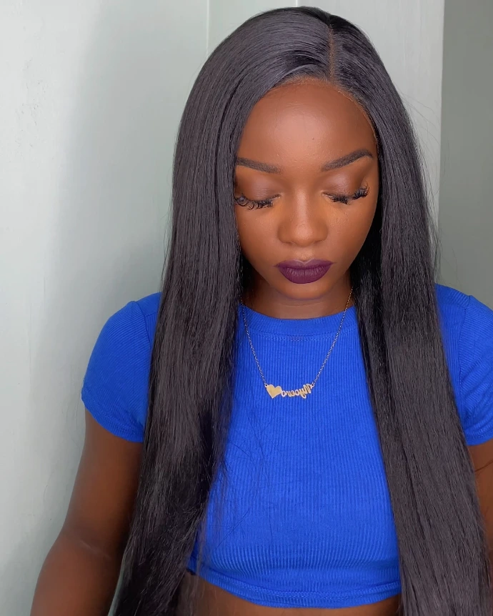 [Yaki 30" - Golden Honey] Akila - 30" HD Lace Front Wig (Golden Honey)